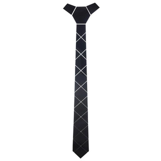Cravate Black Square acrylique brillant