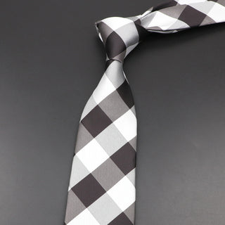 Collection de Cravates Modernes à Carreaux