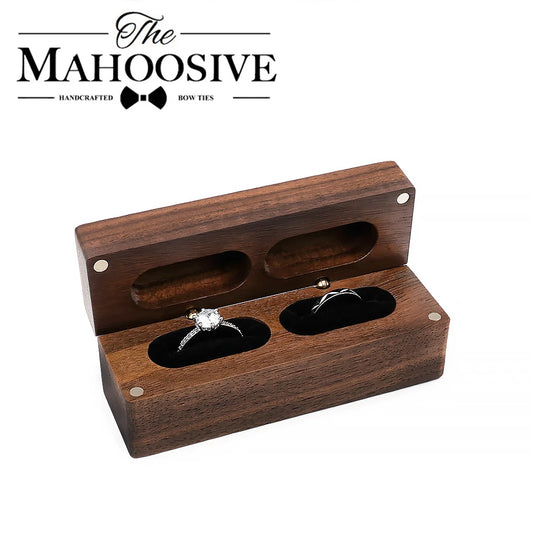 Creative Wood Ring Earrings Jewelry Box Holder Organizer Necklace Bangle Storage Case Jewelry Store Packaging Gift Box