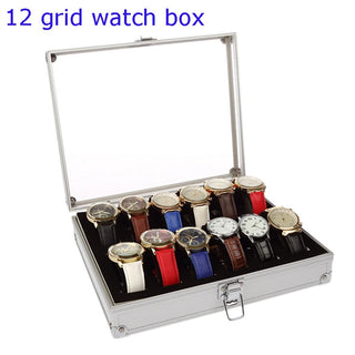 Boîte d'exposition de montre-bracelet à 6/12 grilles,